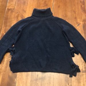 Ugg Navy Sweater with tie sides